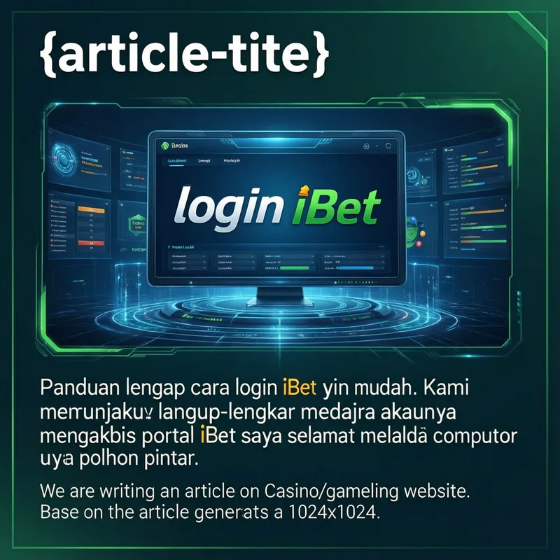 Cara Login iBet