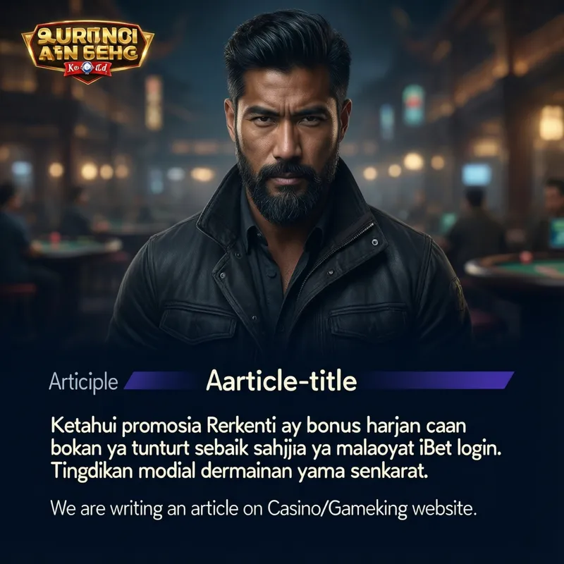 Promosi Login iBet